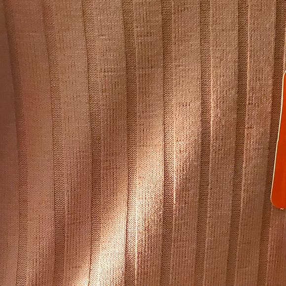 Knit Ribbed Crop Top in Caramel- KikiRiki NWT! - Picture 6 of 11